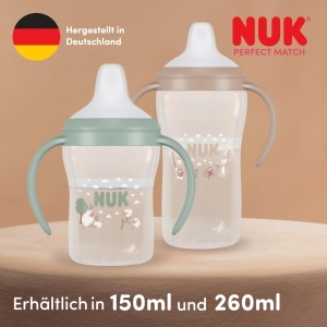 Biberon de tranzitie NUK Perfect Match 150 ml anti-scurgere manere anti-alunecare Disney Iah 6 luni - Img 7