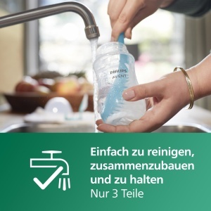 Biberon din sticla Philips AVENT Natural Response - 240 ml, fara BPA, pentru nou-nascuti de la 1 luna (model SCY933/01) - Img 8