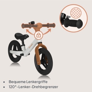 Bicicleta de echilibru Lionelo Toni pentru copii, 18 luni - 30 kg, ultrausoara - Img 8