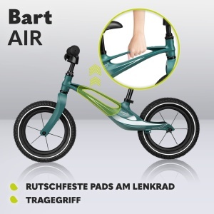 Bicicleta fara pedale Lionelo Bart Air cadru din magneziu roti 12 inch ultralight reglabila - Img 6
