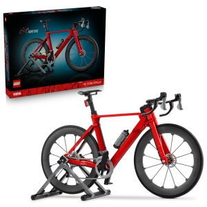 Bicicleta LEGO Icons Rennrad 11380 - 1015 piese, cu Gummireifen si Stander - Img 1