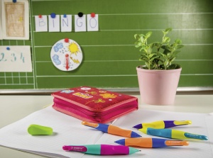Bleistift ergonomic STABILO EASYergo 1.4 pentru stangaci, cu varf fedrat, rutschfest - Img 4
