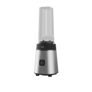 Blender AEG SB3-1-2ST, 300 W, capacitate 0,92 l, cu 4 lame din otel inoxidabil