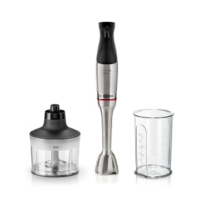 Blender Bosch ErgoMaster Serie 6, 1200 W, cu 4 cutite din otel inoxidabil