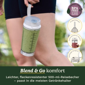Blender Cuisinart Blast Go, 500 ml, 20000 RPM, USB-C - Img 5