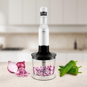Blender de mana Ufesa Stellar Max TouchSpeed 1500W afisaj digital viteza variabila de atingere 4 lame de inalta performanta ergonomic protectie impotr - Img 3
