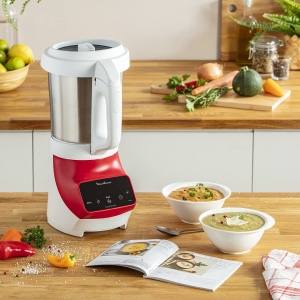Blender Moulinex SoupPlus LM924500, 1100 W, Capacitate 2 l, Inox - Img 4