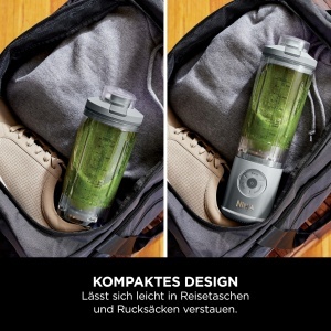 Blender Ninja Blast Max, 570ml, 3 functii, portabil, argintiu - Img 6