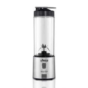 Blender portabil Ufesa Onyx Go MiniMixer 400 ml USB BPA-free - Img 2