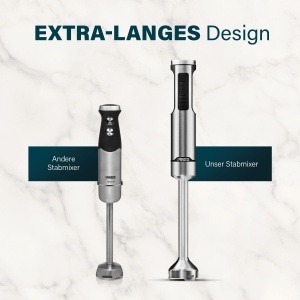 Blender Princess Prof XXL, 1500W, 50 cm, 5 viteze, inox - Img 9