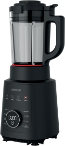Blender Sencor de inalta performanta cu functie de incalzire, blender profesional si aragaz pentru supa cald-rece, 7 programe automate, 8 lame, 9 viteze, control tactil, set de curatare automata si curatare, 1,2 l - Img 1