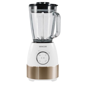 Blender SENCOR SBL 5870GD, 1800 W, 1,5 L, Culoare Alb-Aurie