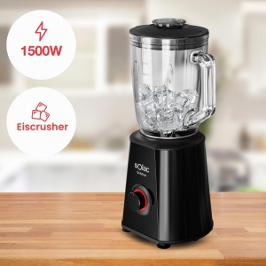 Blender Solac Standmixer 1500 W, 1.5 L, 4 cutite din otel inoxidabil - Img 2