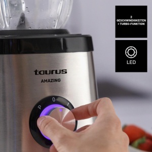 Blender Taurus Magnum 1300, 1.5L, 1300W, Sticla, 2 viteze - Img 4