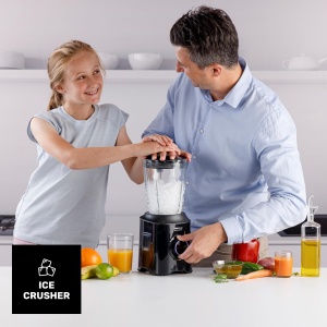 Blender Taurus Prior Glass 1500W Negru Cu Turbo si Vas de Sticla 15L - Img 5