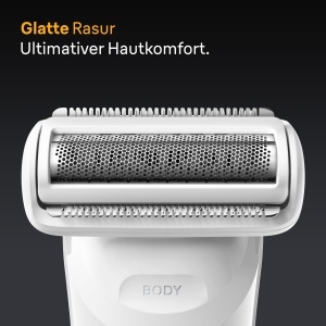 Bodygroomer Braun Series 5 BG5555, Trimmer pentru barbati, 100 waterproof, gri - Img 4