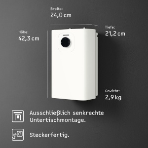 Boiler electric STIEBEL ELTRON UFP 5 Trend, 5 litri, 2 kW, compact - Img 4