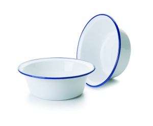 Bol IBILI 905116, Otel, Alb, 16 cm