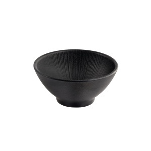 Bol NERO APS 85287, Melamin, 0,3 Litri, 13 cm, Negru