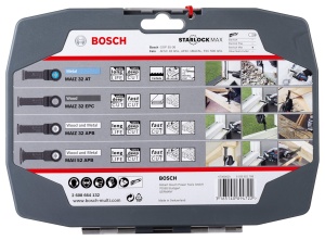 Bosch Accesorii Professional 4 buc. Setul Starlock Max Best of Heavy Duty (pentru lemn si metal necalit, accesoriu multifunctional pentru scule) - Img 3