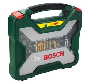 Bosch DIY 100buc. Set de masini de gaurit si surubelnite X-Line Titanium - Img 4