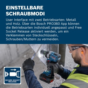 Bosch GDS 18V-750 C Surubelnita cu Impact Compacta 750 Nm - Img 5