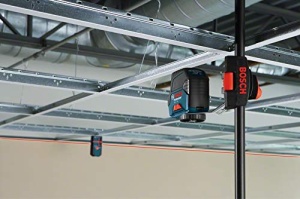 Bosch Professional Cross Line Laser GCL 2-50 (5x baterii AA, raza de lucru: 50m, in carcasa de mestesug) - Img 4