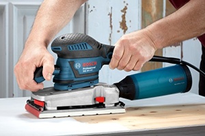 Bosch Professional GSS 280 AVE (300 wati, inclusiv maner suplimentar, 1x foaie de slefuit C470, 1x foaie de slefuit C470, 1x foaie de slefuit C470, L-BOXX) - Img 3