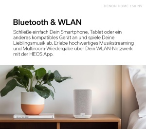 Boxa audio Denon Home 150 NV, wireless, alb, cu tehnologie HEOS - Img 8