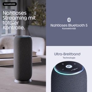 Boxa Bluetooth Motorola Moto Sound Flow, autonomie 11.5 ore, carbon - Img 3
