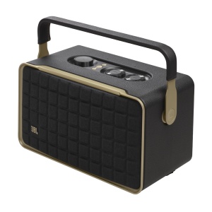 Boxa portabila JBL Authentics 300, Bluetooth, design retro, negru