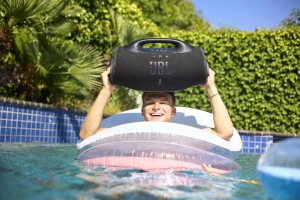 Boxa portabila JBL Boombox 4, Bluetooth, 34 ore autonomie, waterproof, negru - Img 3