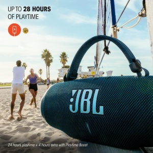 Boxa portabila JBL Charge 6, 28 ore autonomie, IP68, negru - Img 5