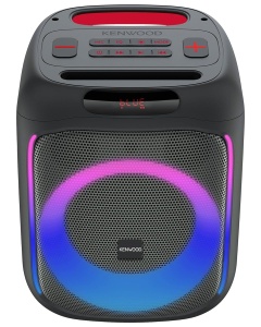 Boxa portabila Kenwood AS-P200BT, 50W RMS, 10 ore autonomie, negru