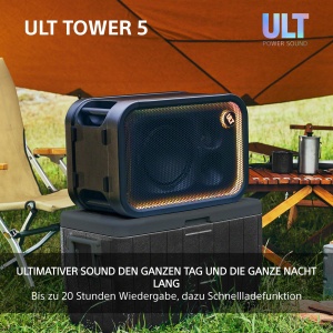 Boxa portabila Sony ULT TOWER 5, 300W, Bluetooth, cu lumini LED - Img 7