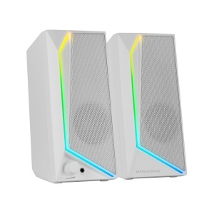 Boxe Gaming Mars Gaming MS72, 15W, RGB, USB, Alb