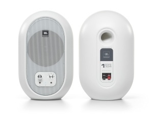 Boxe JBL 104-BTW Desktop Active cu Bluetooth Alb Compacte - Img 2