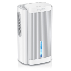 Brandson - Dezumidificator electric - Dezumidificator de camera Dezumidificator de aer - mic si silentios - 2000 ml - Bucatarie Dormitor Birou Garaj