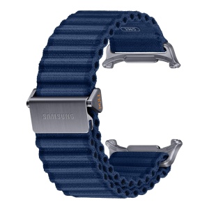 Bratara Samsung Trail ET-SVL70 pentru Galaxy Watch Ultra, material moale, albastru