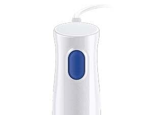 Braun Blender de mana MQ10.000P MultiQuick 1 - Blender de mana extra usor cu sistem EasyTwist, 450 wati, alb - Img 2