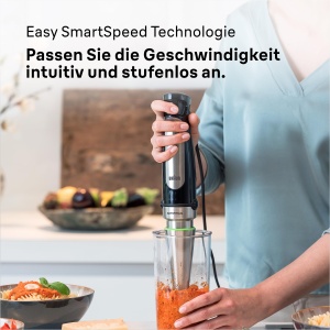 Braun MultiQuick 7 MQ 7087X Hand Blender - Blender de mana cu picior detasabil din otel inoxidabil cu tehnologie ActiveBlade pentru piureul celor mai  - Img 6