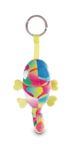 Breloc Chamaleon NICI Candymon 8 cm, Plush Colorat, Verde - Img 2