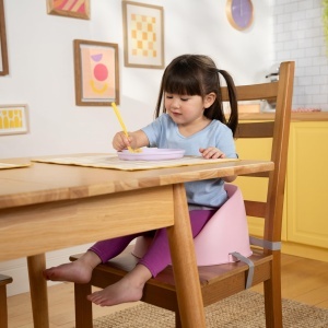 Bright Starts Disney Princess My Spot Sitzerhohung Roz 3-Puncte Ghidaj Siguranta - Img 8