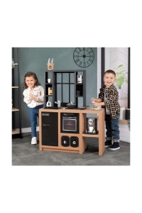 Bucatarie de Jucarie Smoby Loft, 32 accesorii, design modern, pentru copii de peste 3 ani - Img 3