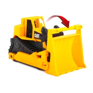 Buldozer Caterpillar 82022, 25.4 cm, Culoare Galbena, Jucarie pentru Interior si Exterior - Img 4