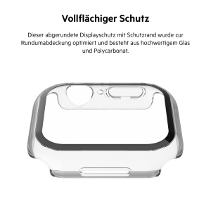 Bumper si protectie ecran Belkin ScreenForce pentru Apple Watch 41mm40mm - Img 2