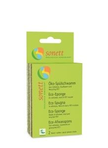 Burete de Spalat Sonett Oko, 2 bucati, vegan, kratzfrei, din materiale reciclate - Img 2