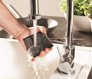 Burete Vileda Glitzi Power INOX Curatare Eficienta Set 2 Bucati - Img 4
