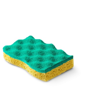 Bureti de curatare Vileda Glitzi Always Clean Set 2 bucati GalbenVerde Absorbtie ridicata - Img 2