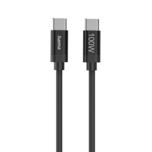 Cablu USB-C Hama 100W, 1.5m, incarcare rapida, negru - Img 6